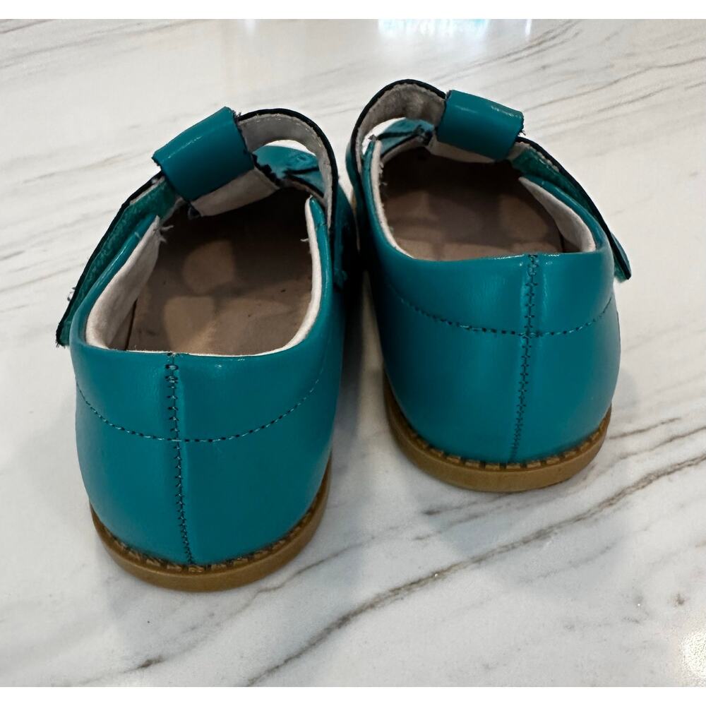 Livie & Luca Opry T-Strap Mary Jane Turquoise NWOT Girls Toddler 12 Adorable! - Picture 5 of 9